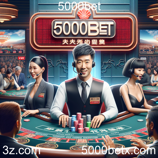 A Emoção dos Jogos de Cassino Ao Vivo no 5000bet